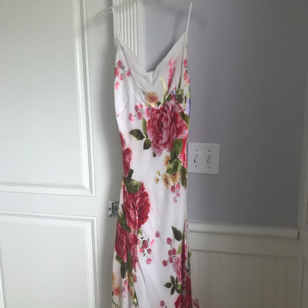 Vintage Betsy Johnson velvet burnout summer dress